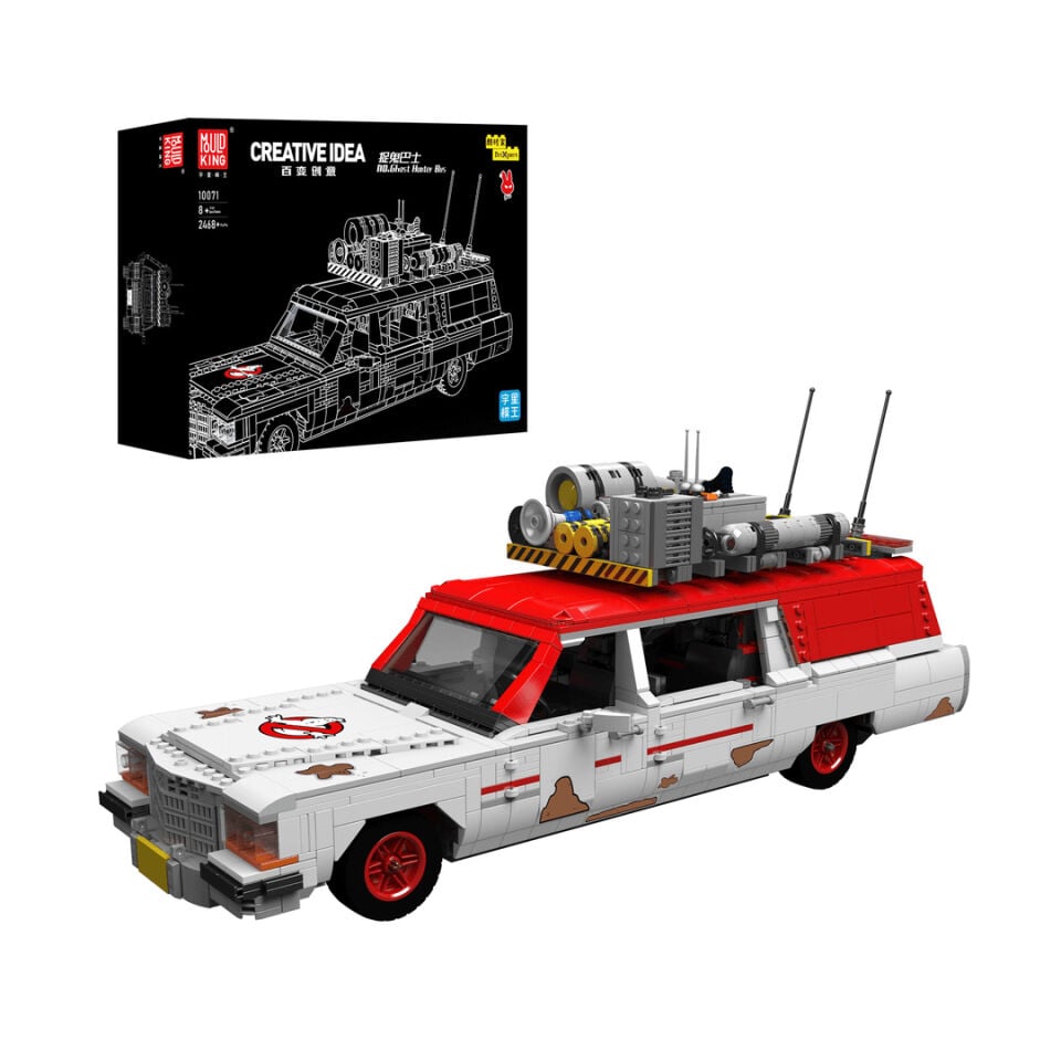 10071 Ghost Hunter Bus 2.468 Parça Hayalet Avcısı Otobüsü Yapı Blok Seti