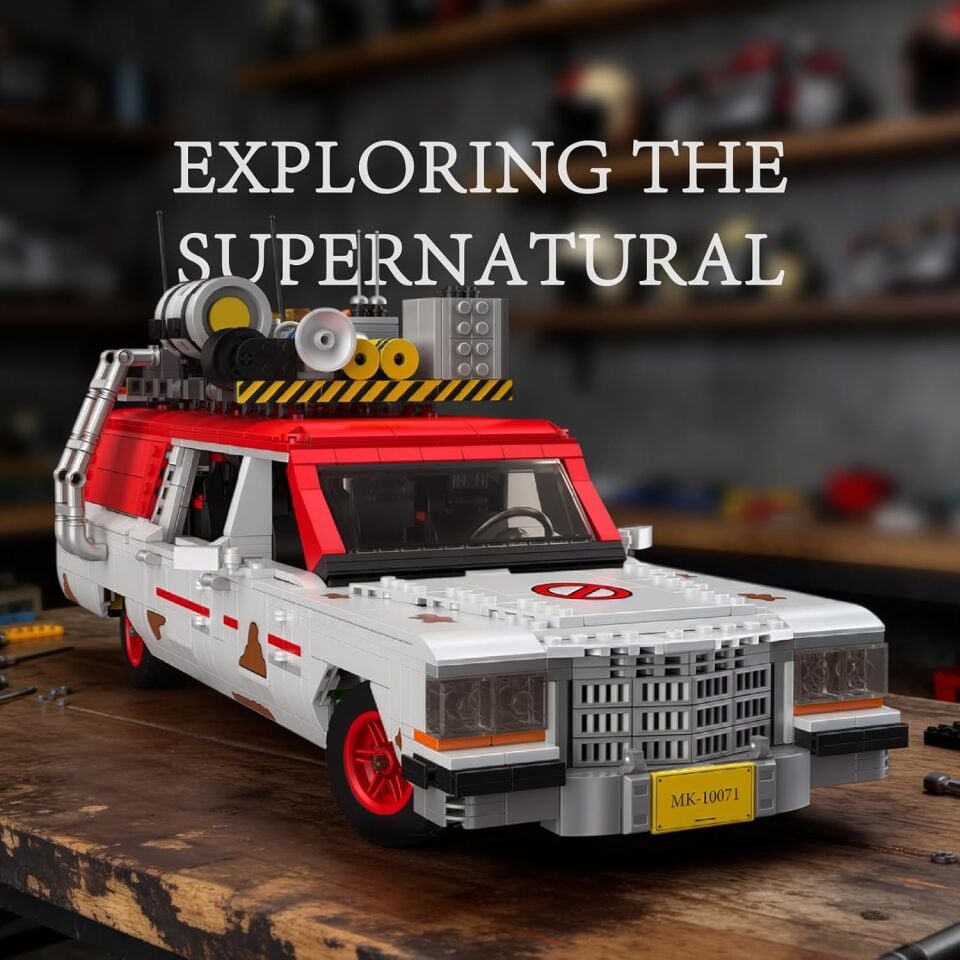 10071 Ghost Hunter Bus 2.468 Parça Hayalet Avcısı Otobüsü Yapı Blok Seti