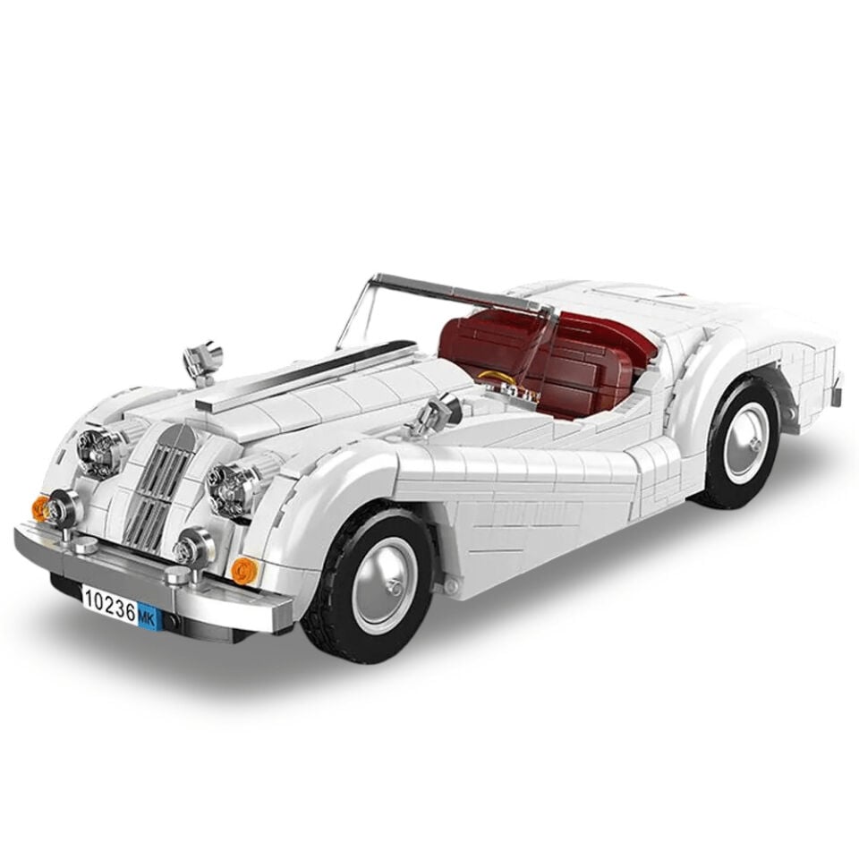 10236 XK140 OTS 1.302 Parça Klasik Otomobil Yapı Blok Seti