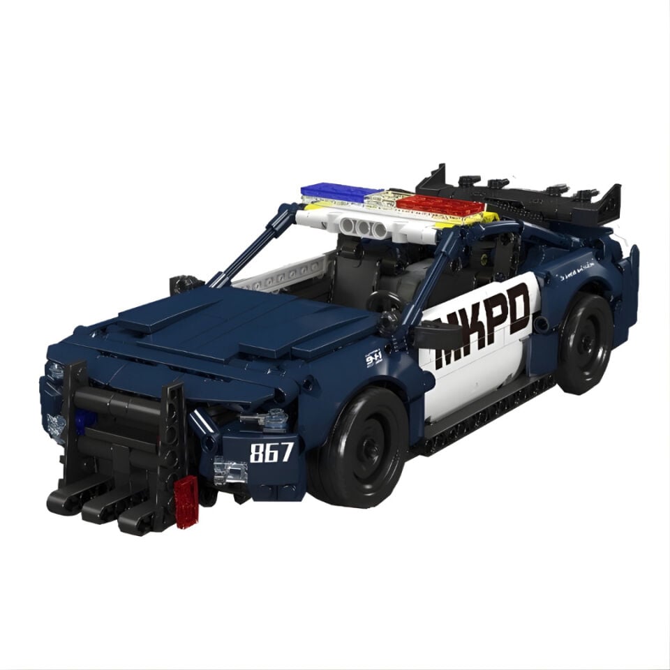 15073 Mustang Barricade Polis Aracı 786 Parça Yapı Blok Seti