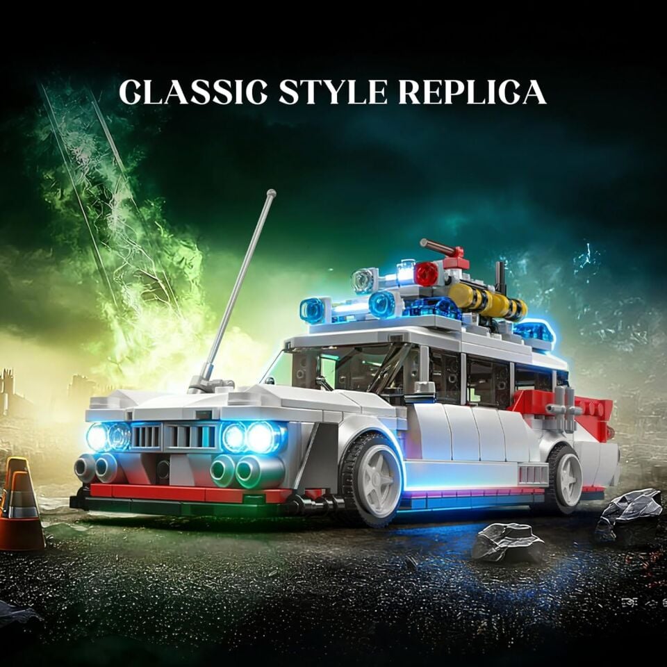10021 Ghost Bus 636 Parça Hayalet Otobüsü Yapı Blok Seti
