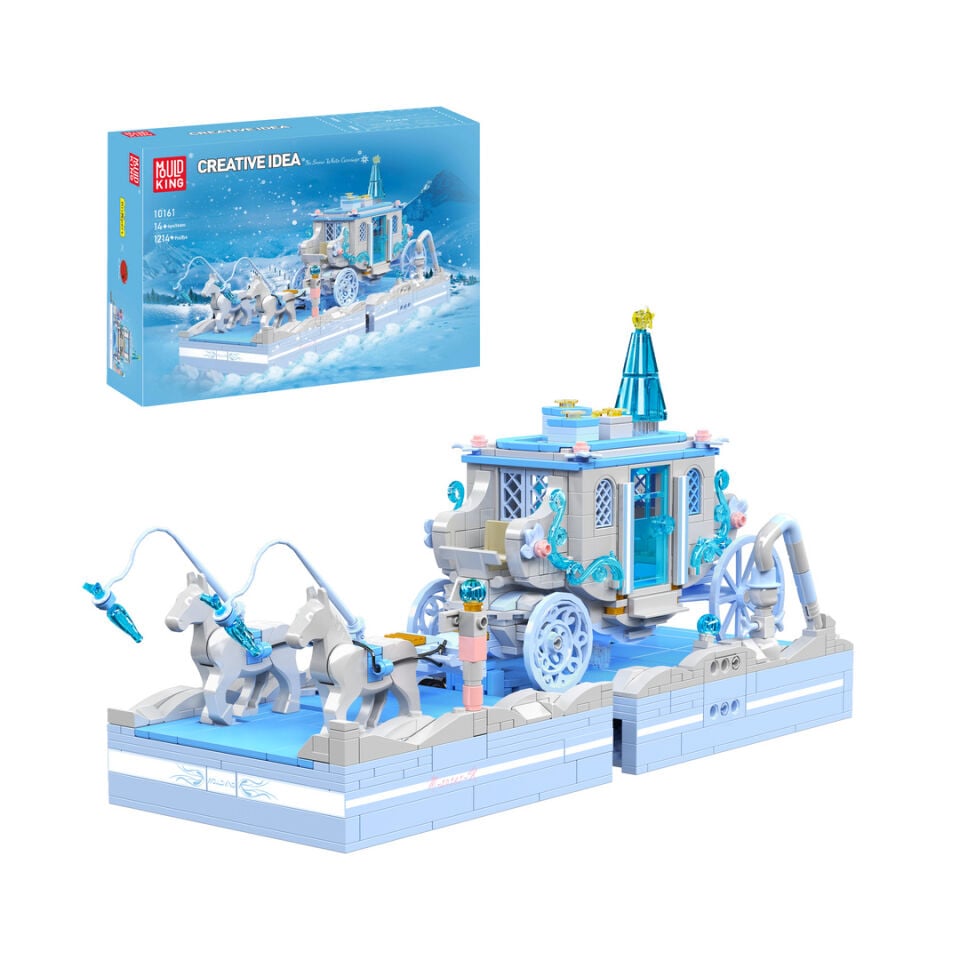 10161 Snow White Carriage 1.214 Parça Masal Arabası Yapı Blok Seti