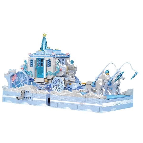 10161 Snow White Carriage 1.214 Parça Masal Arabası Yapı Blok Seti