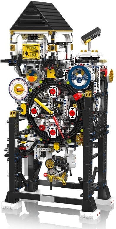 10159 Cyberpunk Clock 3.181 Parça Motorlu Akıllı Saat Yapı Blok Seti