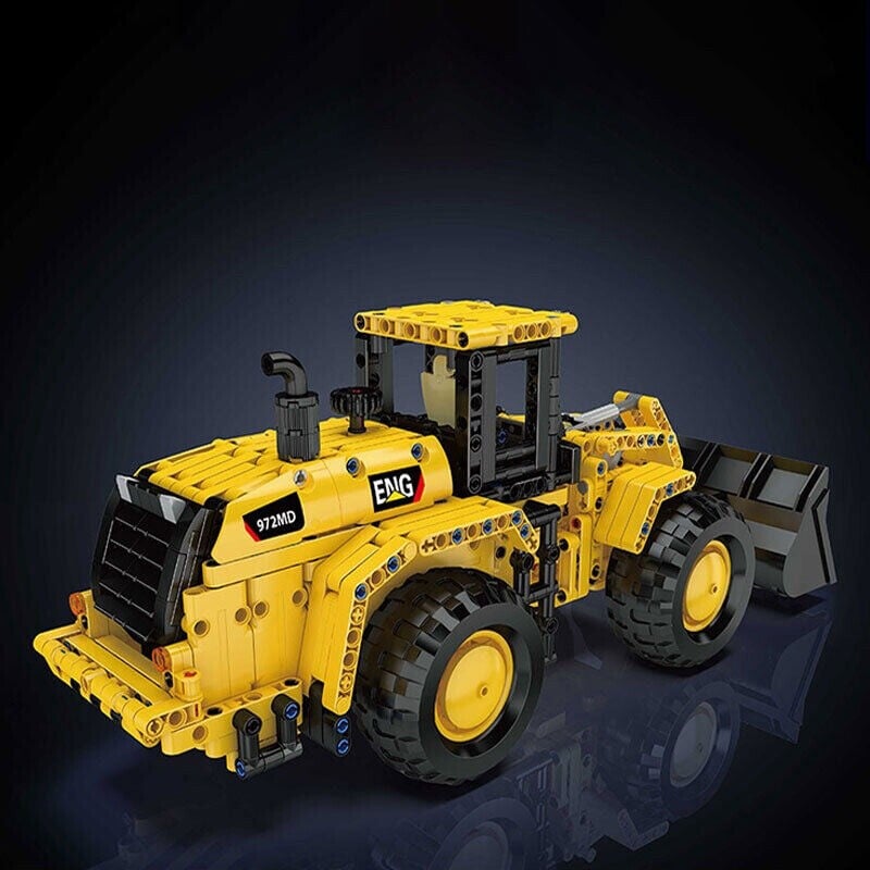 17084 972M Wheel Loader 910+ Parça Tekerlekli Yükleyici Yapı Blok Seti