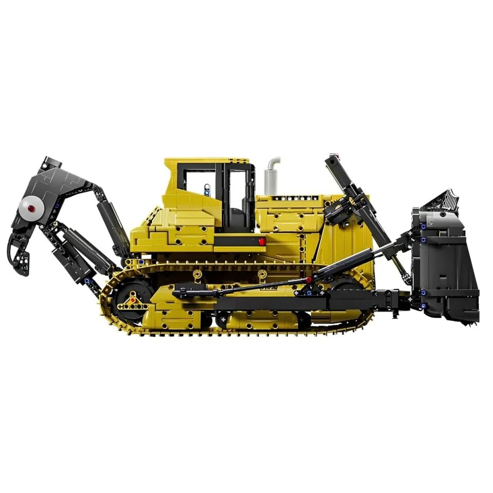 17049 Liebherr PR766 3.568 Parça RC Paletli Buldozer Yapı Blok Seti