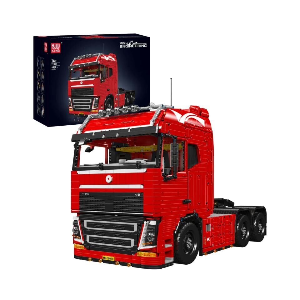19015-S FH16 4.608 Parça RC Pnömatik Çekici Yapı Blok Seti