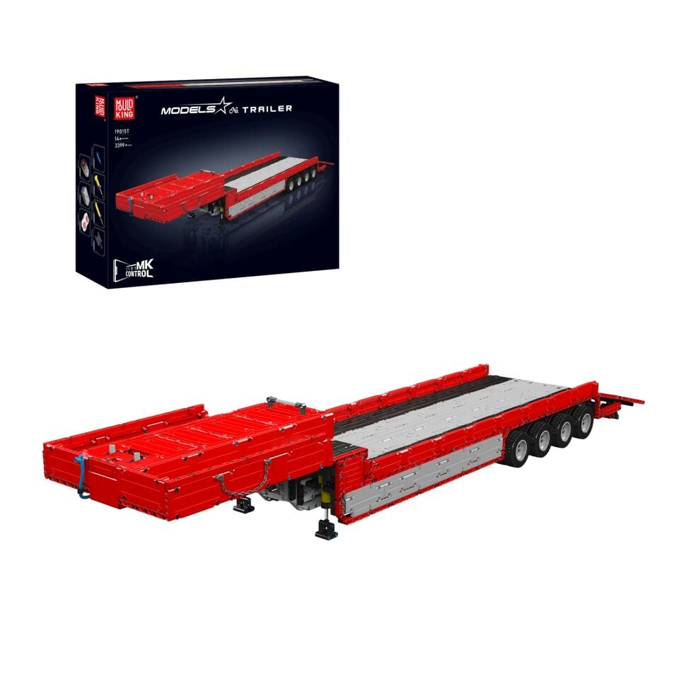 19015-T FH16 Trailer 3.399 Parça Motorlu Treyler Yapı Blok Seti