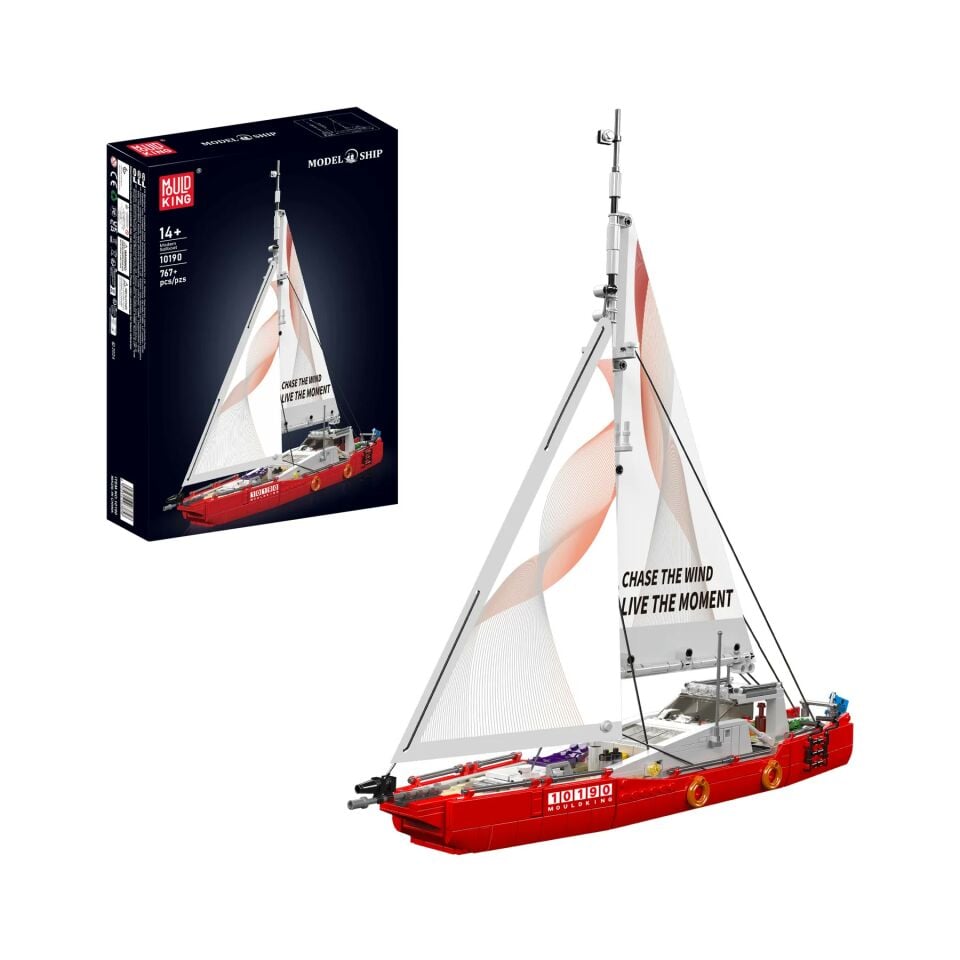 10190 Modern Sailboat II 767 Parça Modern Yelkenli Tekne Yapı Blok Seti