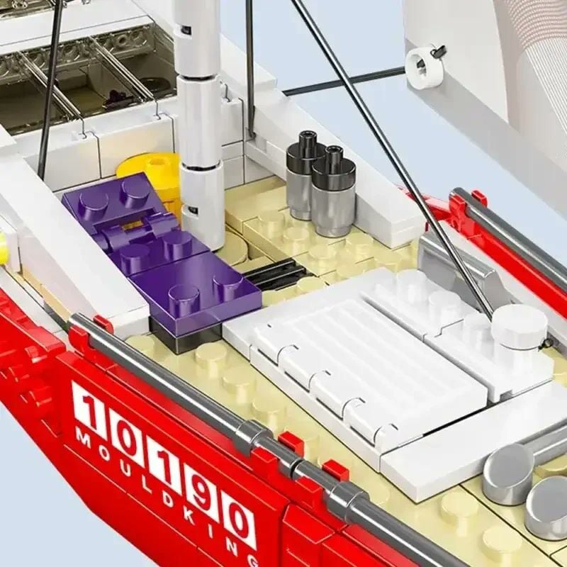 10190 Modern Sailboat II 767 Parça Modern Yelkenli Tekne Yapı Blok Seti