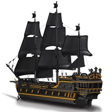 13186 Black Pearl II 5.266 Parça Korsan Gemisi Yapı Blok Seti