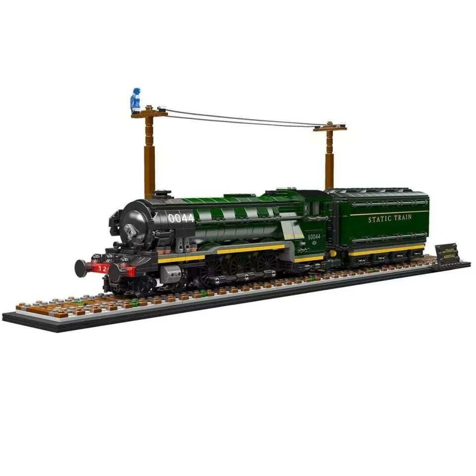 12044 Flying Scotsman 1.766 Parça Buharlı Lokomotif Tren Yapı Blok Seti