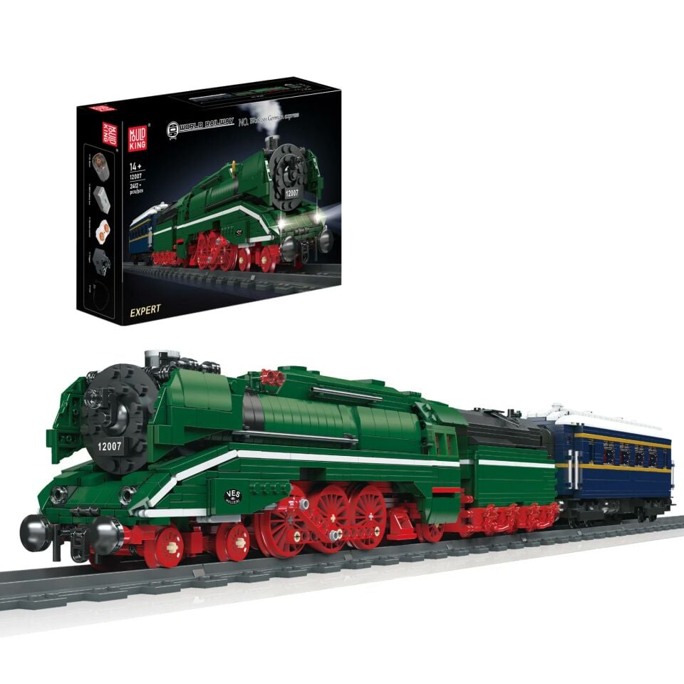12007 BR18 201 2.348 Parça RC Alman Ekspres Treni Yapı Blok Seti