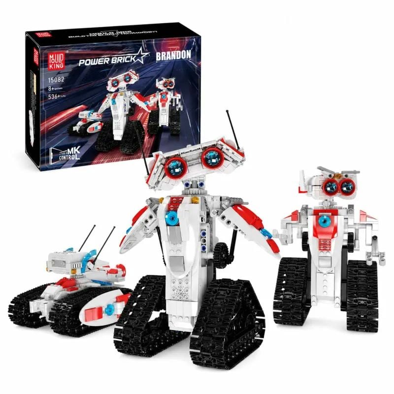 15082 Bradon 536 Parça 3'ü 1 Arada Robot Yapı Blok Seti
